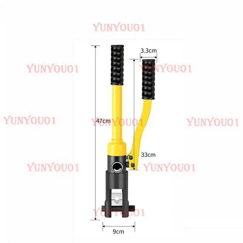 Cable Hydraulic Pliers Manual Hydraulic Crimping Pliers Cold Pressing Terminal Crimping Pliers Copper Head Crimping
Cable Hydraulic Pliers Manual Hydraulic Crimping Pliers Cold Pressing Terminal Crimping Pliers Copper Head Crimping