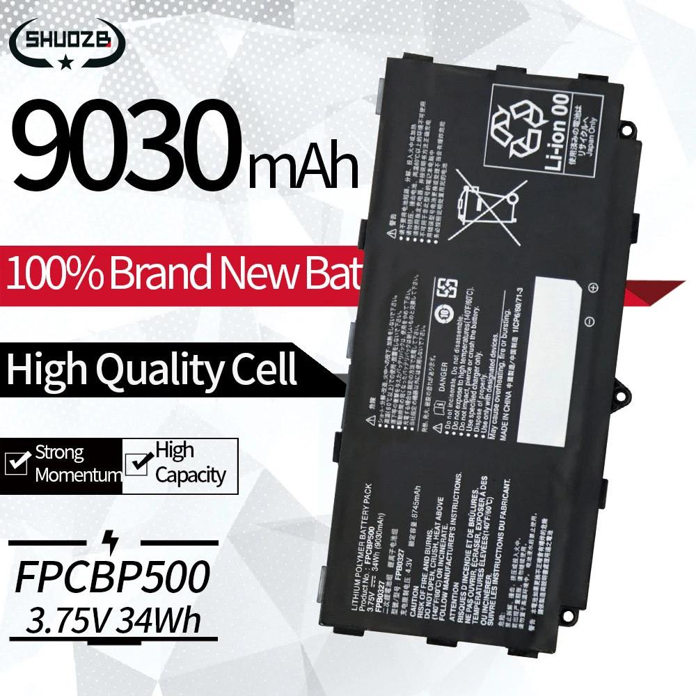 Аккумулятор для ноутбука FPB0327 FPCBP500, для Fujitsu Arrow Tab Q506 Q507 Q508 CP695045-01 CP731923-01 3,75 в 34WH, бесплатные инструменты
Аккумулятор для ноутбука FPB0327 FPCBP500, для Fujitsu Arrow Tab Q506 Q507 Q508 CP695045-01 CP731923-01 3,75 в 34WH, бесплатные инструменты