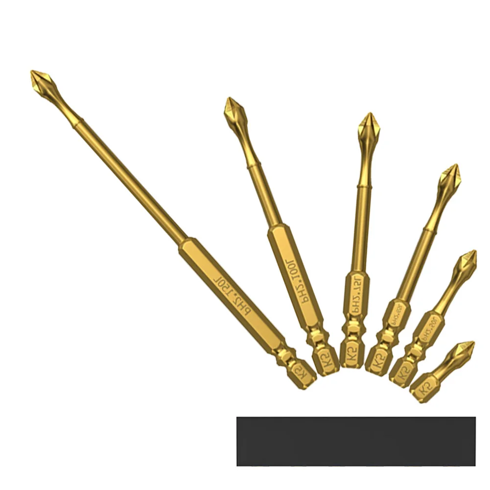 Home Repair Industrial Use 6PCS Screwdriver Bit Set K5 Alloy Steel Bit Higher Hardness Industrial-grade Design
Home Repair Industrial Use 6PCS Screwdriver Bit Set K5 Alloy Steel Bit Higher Hardness Industrial-grade Design
