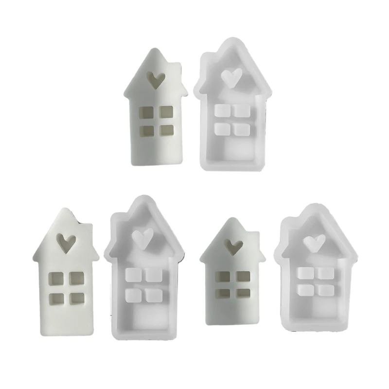 DIY Casting Mold Heart House Mold Silicone Crafts Mold Pendant 3D Geometric Mold Decorations NEW arrival
DIY Casting Mold Heart House Mold Silicone Crafts Mold Pendant 3D Geometric Mold Decorations NEW arrival