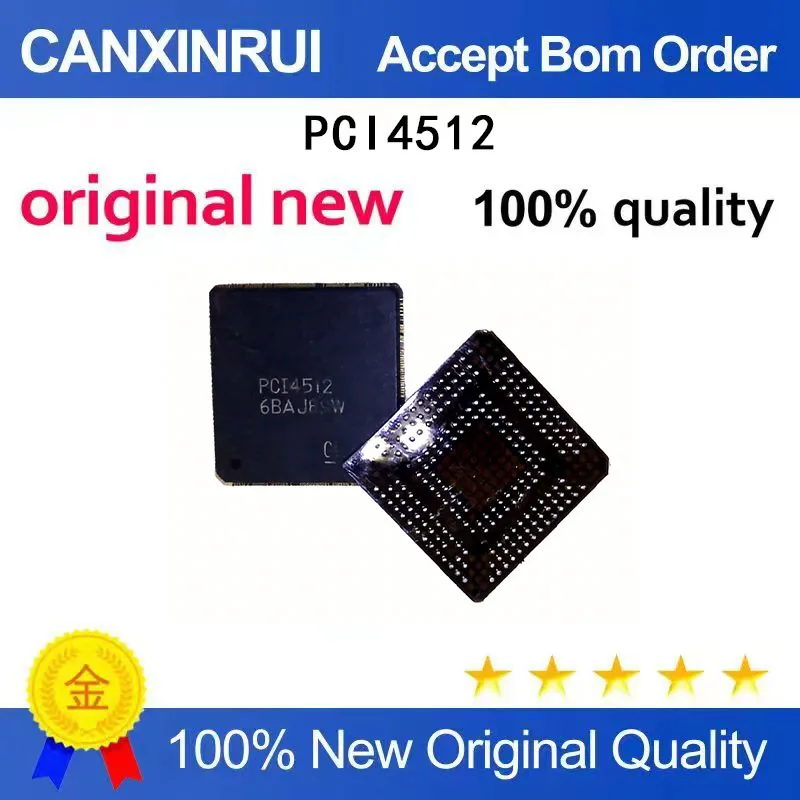 (5-100 pieces)Brand new stock PCI4512 BGA
(5-100 pieces)Brand new stock PCI4512 BGA