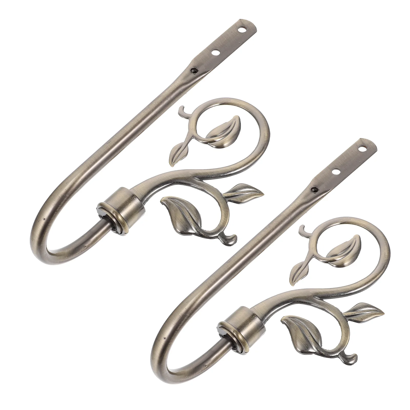 2 Pcs Curtain Hooks Modern Wall Mount Heavy Duty Retro Bedroom Bathroom Kitchen Hooks for Coats Towels Personal Items Decor
2 Pcs Curtain Hooks Modern Wall Mount Heavy Duty Retro Bedroom Bathroom Kitchen Hooks for Coats Towels Personal Items Decor