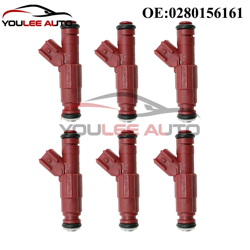 6 шт. 0280156161 топливные форсунки для Ford Escape Mustang Windstar Jeep Grand Cherokee Wrangler Dodge Dakota Ram 1500 2500
6 шт. 0280156161 топливные форсунки для Ford Escape Mustang Windstar Jeep Grand Cherokee Wrangler Dodge Dakota Ram 1500 2500