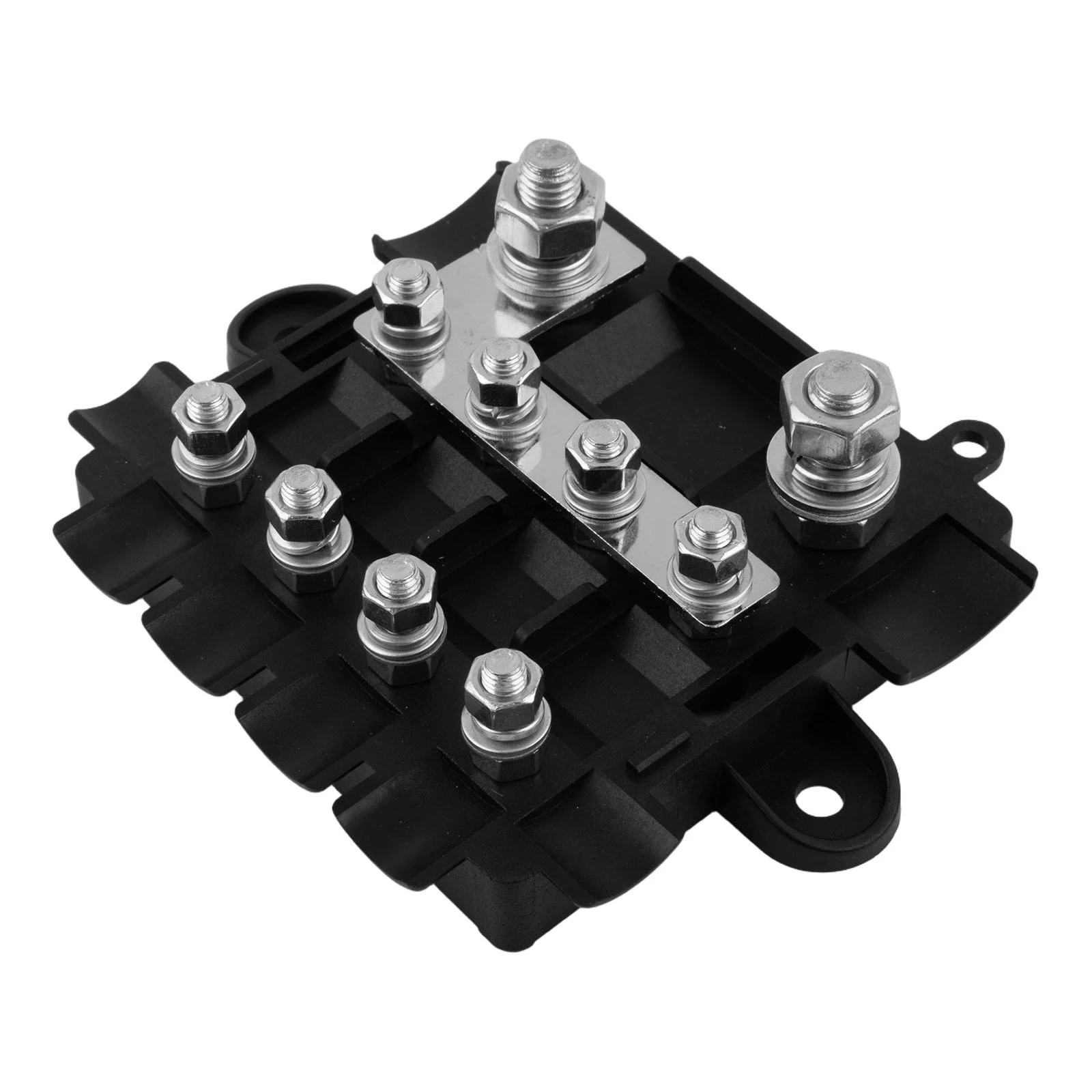 Vehicle Electrical Systems Power Distribution Fuse Box Trailer BLACK Easy Installation High Current Rating 500A
Vehicle Electrical Systems Power Distribution Fuse Box Trailer BLACK Easy Installation High Current Rating 500A