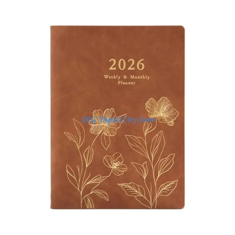 U75B 2026 Weekly Planner with Refillable 6 Rings Leather Binder Cover and Dated Pages 2026 Academic Planner for Men Women
U75B 2026 Weekly Planner with Refillable 6 Rings Leather Binder Cover and Dated Pages 2026 Academic Planner for Men Women