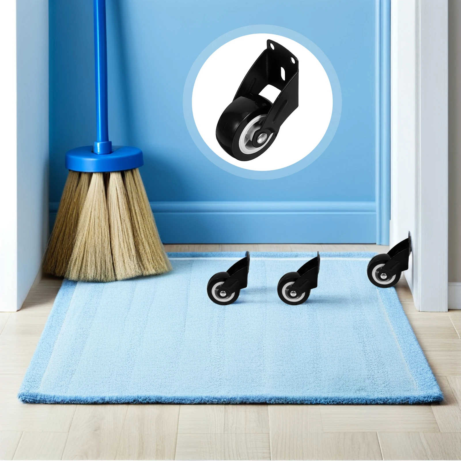 4pcs Sliding Roller Wheel Heavy Duty Floor Guide Pulley Smooth Silent Furniture Wardrobe Hardware Replacement - Support Wheel
4pcs Sliding Roller Wheel Heavy Duty Floor Guide Pulley Smooth Silent Furniture Wardrobe Hardware Replacement - Support Wheel