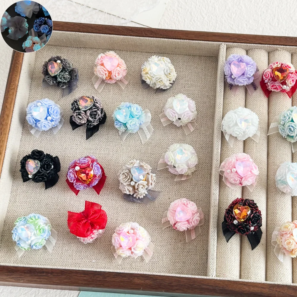 Cordial Design 50Pcs 20*20MM Hand Made/DIY Beads Making/Flower Shape/Resin/Luminous Effect/Jewelry Findings & Components #19077 
Cordial Design 50Pcs 20*20MM Hand Made/DIY Beads Making/Flower Shape/Resin/Luminous Effect/Jewelry Findings & Components #19077