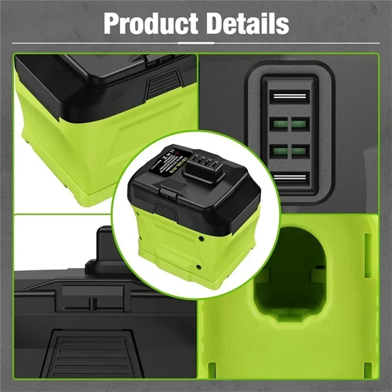 IALJ-Battery Adapter Converter For Ryobi 18V Lithium Battery Converted To For Ryobi 12V Power Tools Power Tool Accessories
IALJ-Battery Adapter Converter For Ryobi 18V Lithium Battery Converted To For Ryobi 12V Power Tools Power Tool Accessories