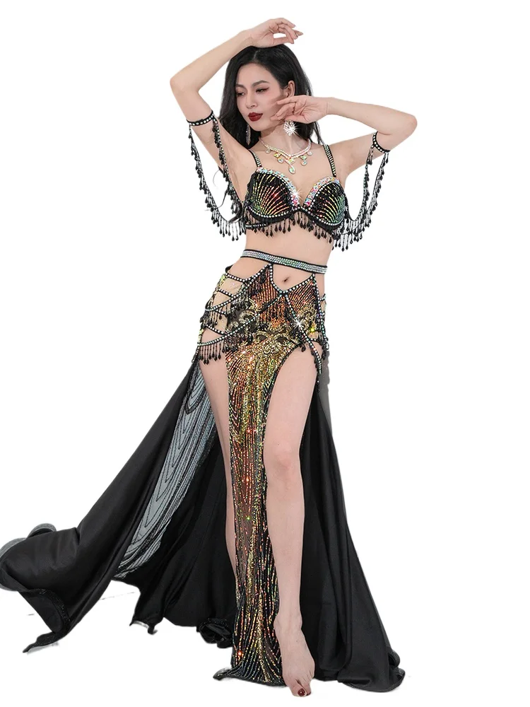 2024 New Belly Dance Performance Clothing Sexy Full-skirted Belly Dance Outfit Bra+skirt YC101
2024 New Belly Dance Performance Clothing Sexy Full-skirted Belly Dance Outfit Bra+skirt YC101