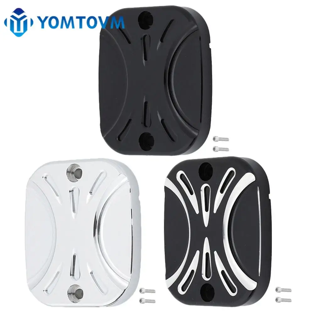 Motorcycle CNC Brake Reservoir Master Cylinder Cover For Harley Dyna Softail Touring FLRT
Motorcycle CNC Brake Reservoir Master Cylinder Cover For Harley Dyna Softail Touring FLRT