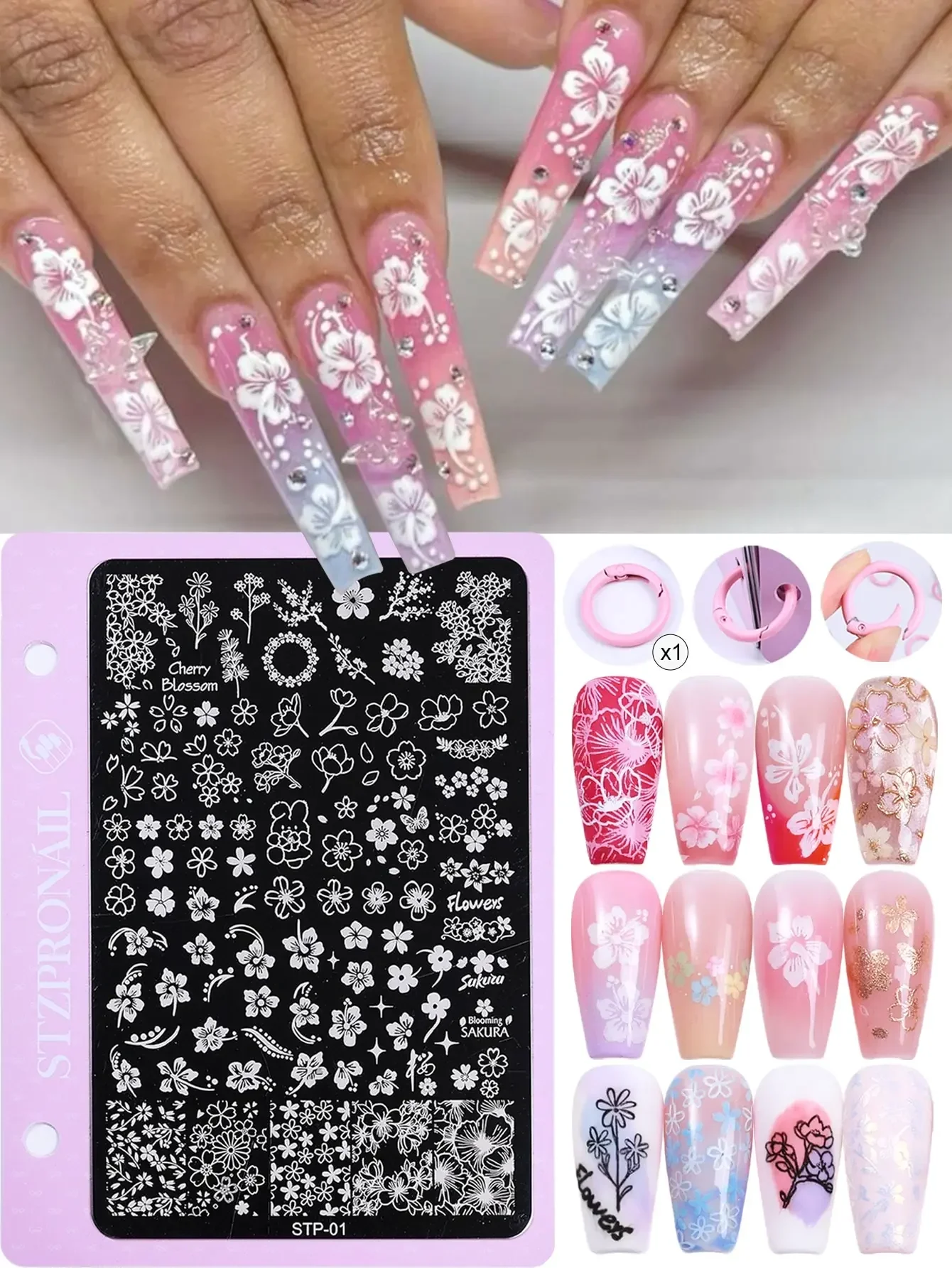 1pc Heart Shaped Lip Print Nail Art Stamping Plate, Mixed Heart Pattern Stamp Template, DIY Romantic Valentine's Day Nails, Stainless Steel Reusable Nail Stamping Mold, Carved Pattern Manicure Tool
1pc Heart Shaped Lip Print Nail Art Stamping Plate, Mixed Heart Pattern Stamp Template, DIY Romantic Valentine's Day Nails, Stainless Steel Reusable Nail Stamping Mold, Carved Pattern Manicure Tool