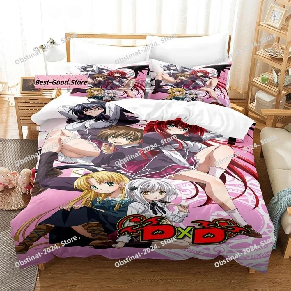 High School DXD Bedding Set Single Twin Full Queen King Size Bed Set Aldult Night Sleep Set Date A Live Nightlife Anime Cartoon
High School DXD Bedding Set Single Twin Full Queen King Size Bed Set Aldult Night Sleep Set Date A Live Nightlife Anime Cartoon