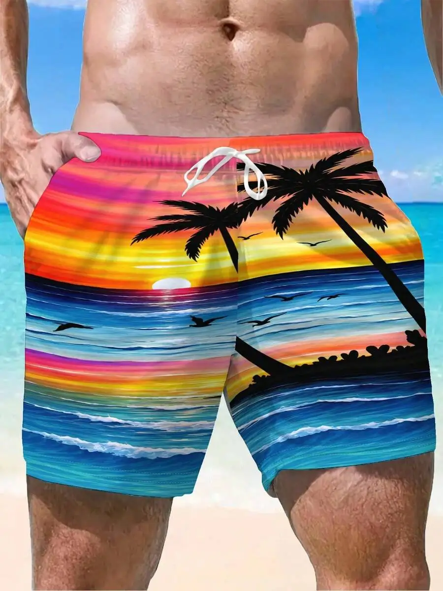Mens 3D Digital Print Beach Shorts Breathable Quick Dry Casual Swim Trunks
Mens 3D Digital Print Beach Shorts Breathable Quick Dry Casual Swim Trunks