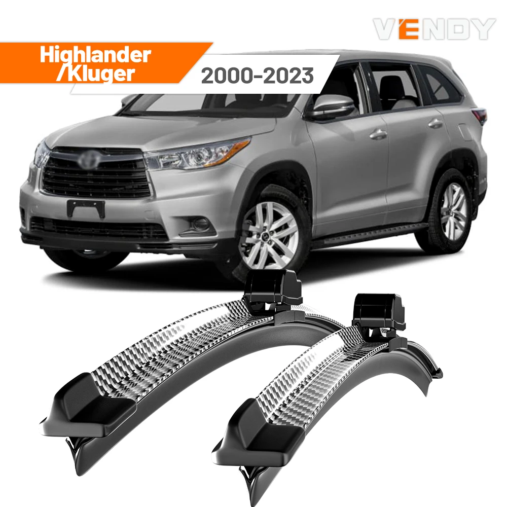 For Toyota Highlander Kluger 2000-2023 2001 2007 2008 2019 2020 2021 2022 2pcs Front Windshield Wiper Blades Windscreen Wipers
For Toyota Highlander Kluger 2000-2023 2001 2007 2008 2019 2020 2021 2022 2pcs Front Windshield Wiper Blades Windscreen Wipers