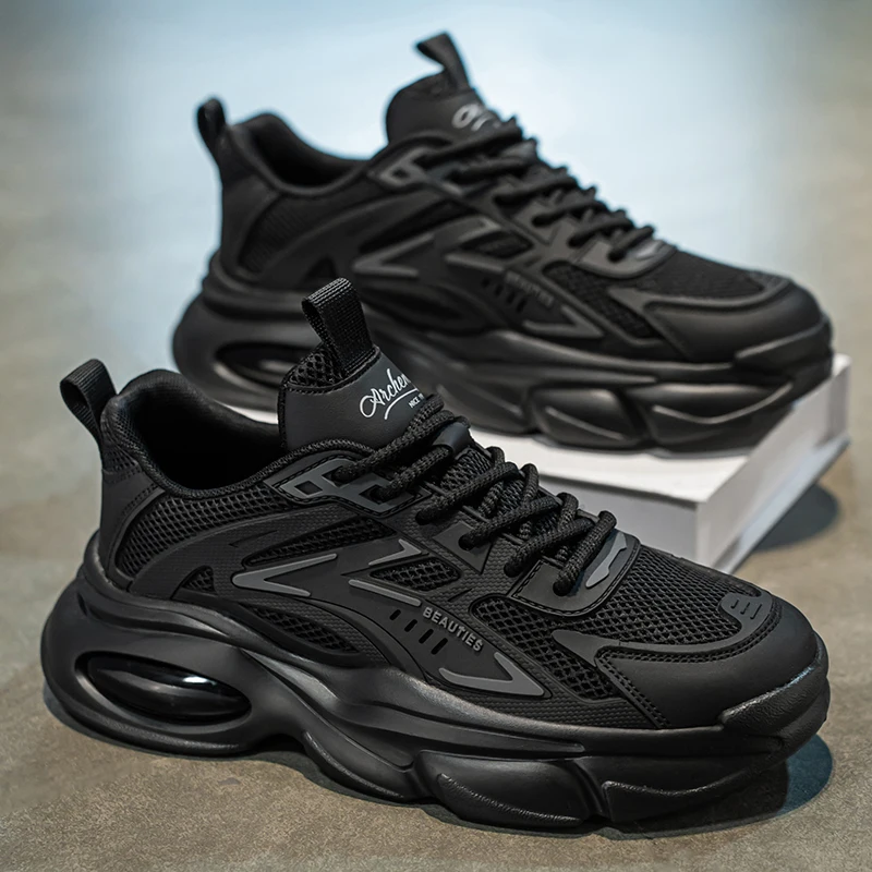 Black Samurai Men's Shoes 2026 New Summer Breathable Mesh Air Cushion Shock Absorption Sports Shoes Casual Running Dad Trendy...
Black Samurai Men's Shoes 2026 New Summer Breathable Mesh Air Cushion Shock Absorption Sports Shoes Casual Running Dad Trendy...