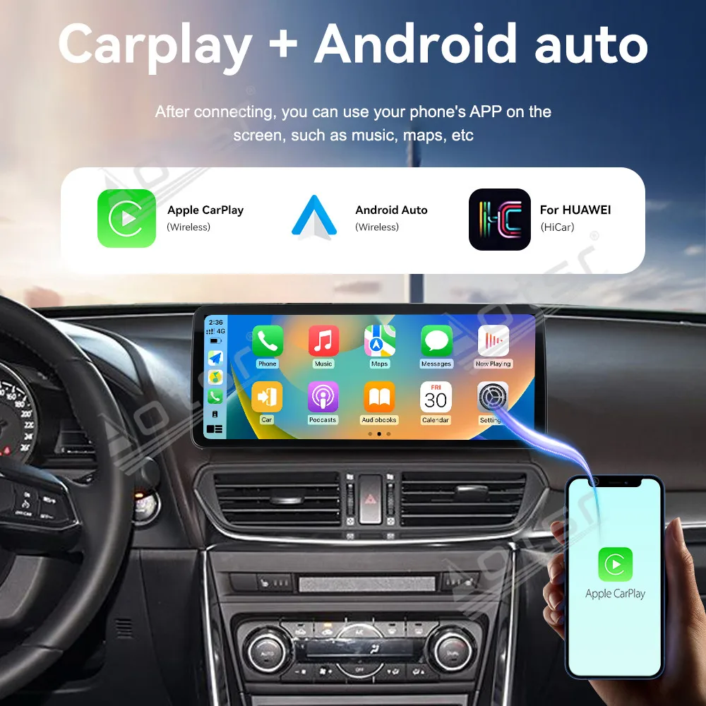 Беспроводной Carplay 8 + 256 ГБ Android 13 для Mazda CX-4 2016-2021, автомобильный GPS-навигатор, головное устройство, мультимедийный плеер, авторадио, лента 
Беспроводной Carplay 8 + 256 ГБ Android 13 для Mazda CX-4 2016-2021, автомобильный GPS-навигатор, головное устройство, мультимедийный плеер, авторадио, лента
