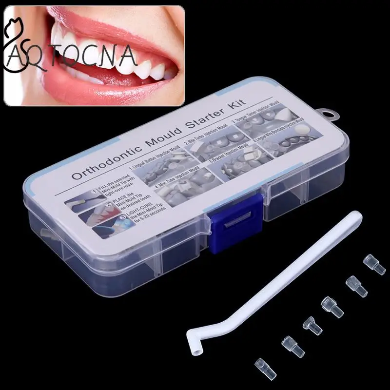 Dental Mini Orthodontic Bracket Tube Wire Bite Turbo Injection Mould Kit dental tools grills teeth teeth whitening strip hygiene
Dental Mini Orthodontic Bracket Tube Wire Bite Turbo Injection Mould Kit dental tools grills teeth teeth whitening strip hygiene