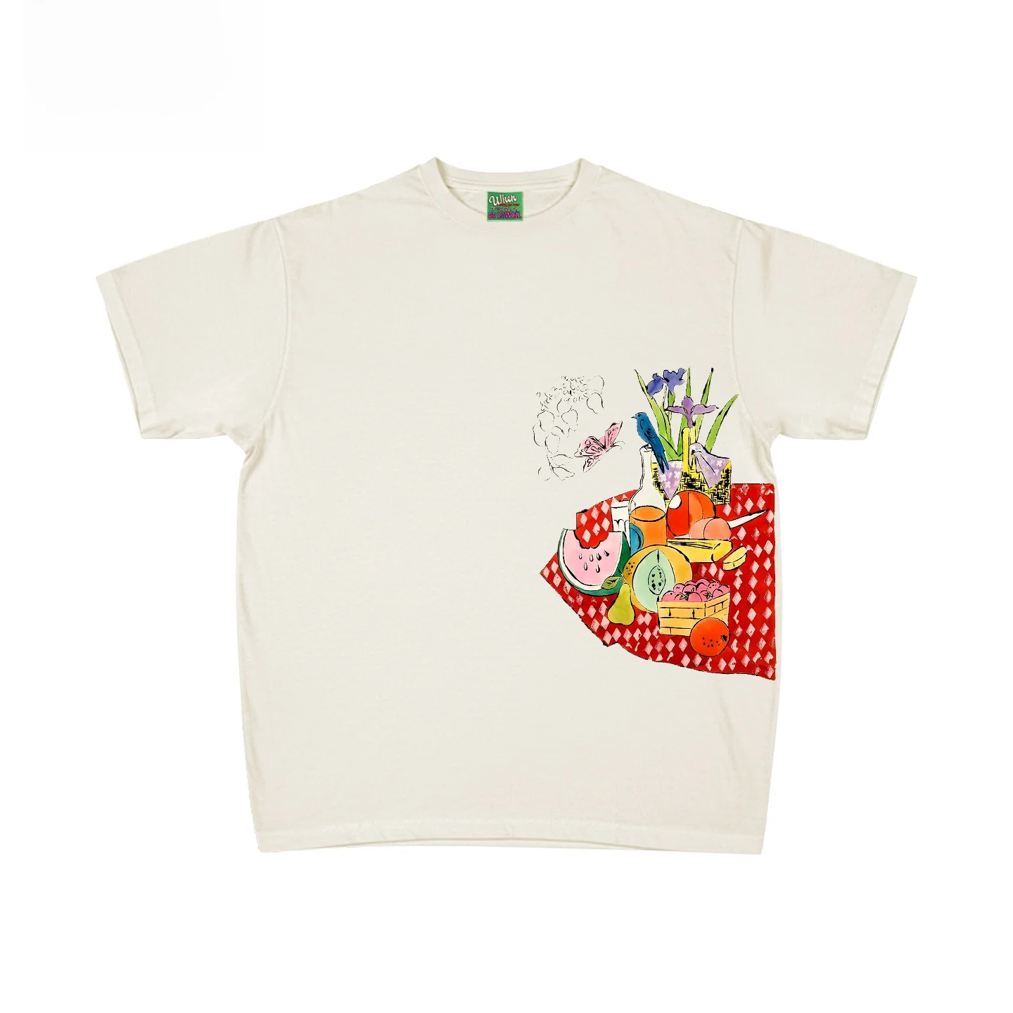 Original Artist Cartoon JHYQ Unisex Student Short Sleeve T-Shirt Washed Vintage Style Interesting Soul Design Chinese Brand
Original Artist Cartoon JHYQ Unisex Student Short Sleeve T-Shirt Washed Vintage Style Interesting Soul Design Chinese Brand
