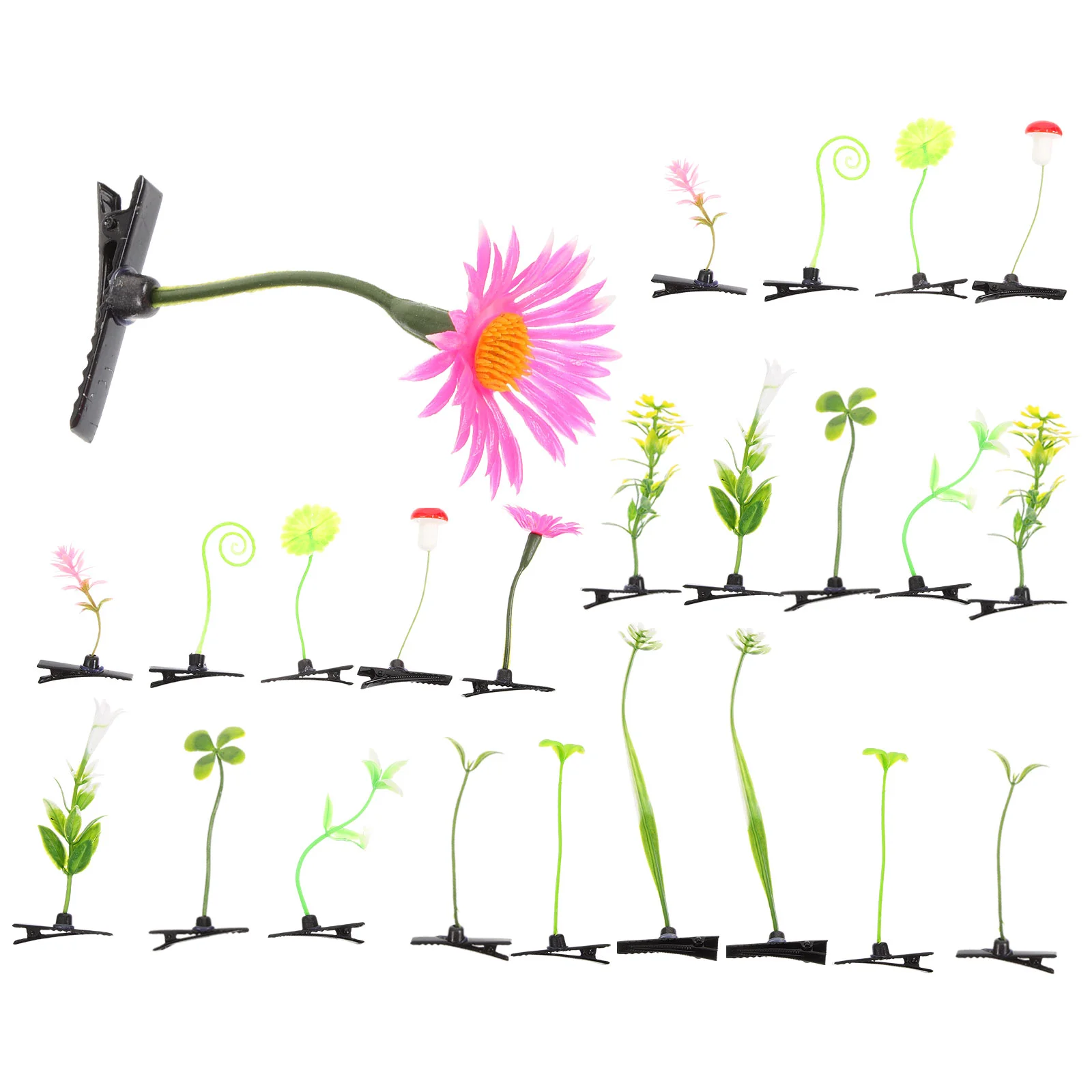 24 Pcs Plant Hair Clips For Women Girls Party Accessories Festive Supplies Tiny Hairpins Christmas Decorations 
24 Pcs Plant Hair Clips For Women Girls Party Accessories Festive Supplies Tiny Hairpins Christmas Decorations