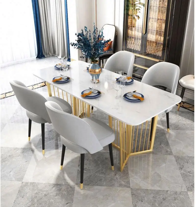 &c Luxury Marble Dining Table Set Simple Gold Legs Cafe Marble Dining Table
&c Luxury Marble Dining Table Set Simple Gold Legs Cafe Marble Dining Table