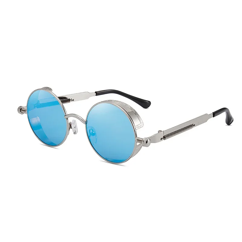 Retro Classic Steampunk Style Round Sunglasses for Men Women Brand Designer Punk Round Metal Frame Black Lens Sun Glasses
Retro Classic Steampunk Style Round Sunglasses for Men Women Brand Designer Punk Round Metal Frame Black Lens Sun Glasses