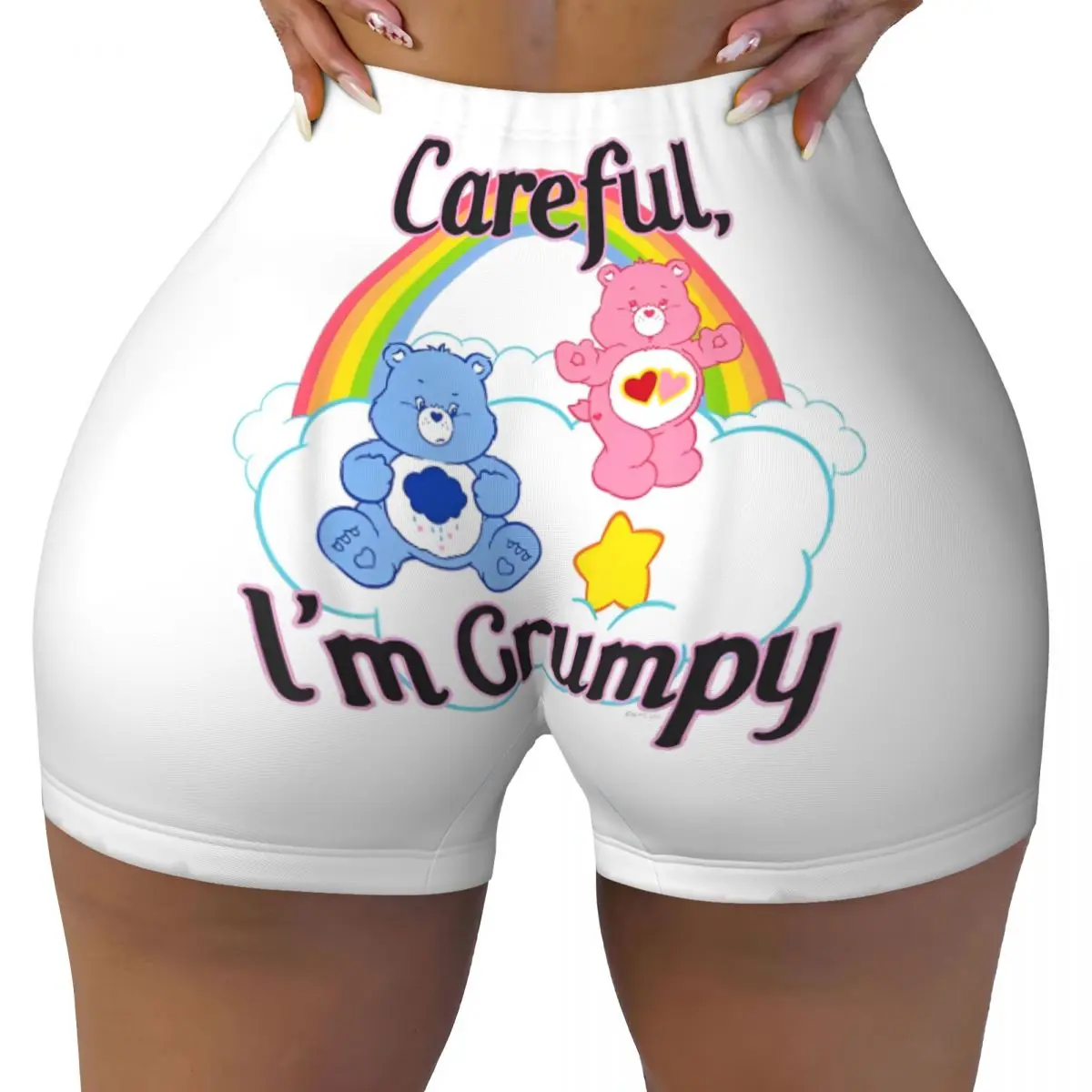 Ladies Fitness Yoga Shorts Care Bears Careful I'm Grumpy Sexy Peach Shorts Volleyball Biker Workout Pants
Ladies Fitness Yoga Shorts Care Bears Careful I'm Grumpy Sexy Peach Shorts Volleyball Biker Workout Pants