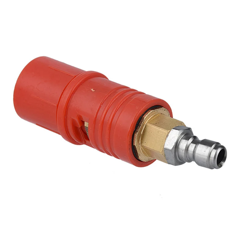 Washing Machine High Pressure Car Wash Nozzle Head 1/4 Thread Nozzle Quick Insert Ceramic Core Adjustable Fan-shaped Duck Nozzle
Washing Machine High Pressure Car Wash Nozzle Head 1/4 Thread Nozzle Quick Insert Ceramic Core Adjustable Fan-shaped Duck Nozzle