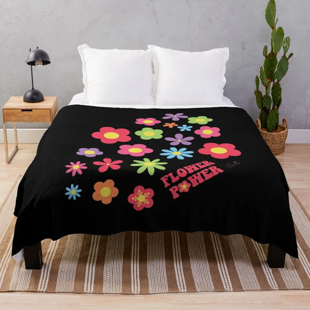 Colorful Flower Power Joyful Flowers Throw Blanket Giant Sofa Blankets For Bed For Sofa Thin halloween Blankets
Colorful Flower Power Joyful Flowers Throw Blanket Giant Sofa Blankets For Bed For Sofa Thin halloween Blankets