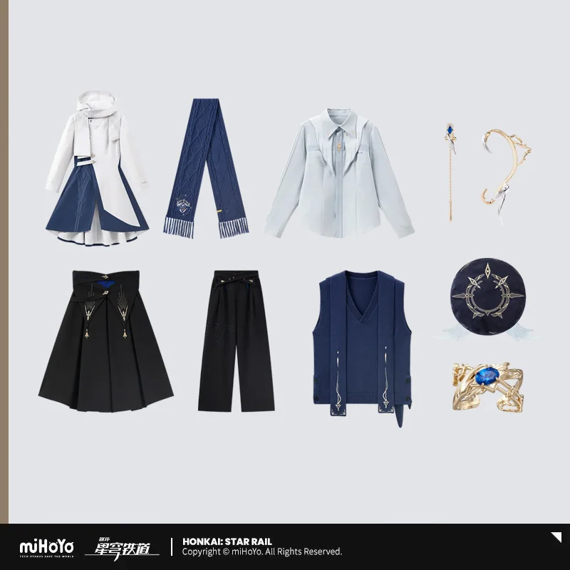 Официальный товар Sunsyea Honkai Star Rail miHoYo, оригинальная подлинная воскресная тематическая одежда
Официальный товар Sunsyea Honkai Star Rail miHoYo, оригинальная подлинная воскресная тематическая одежда