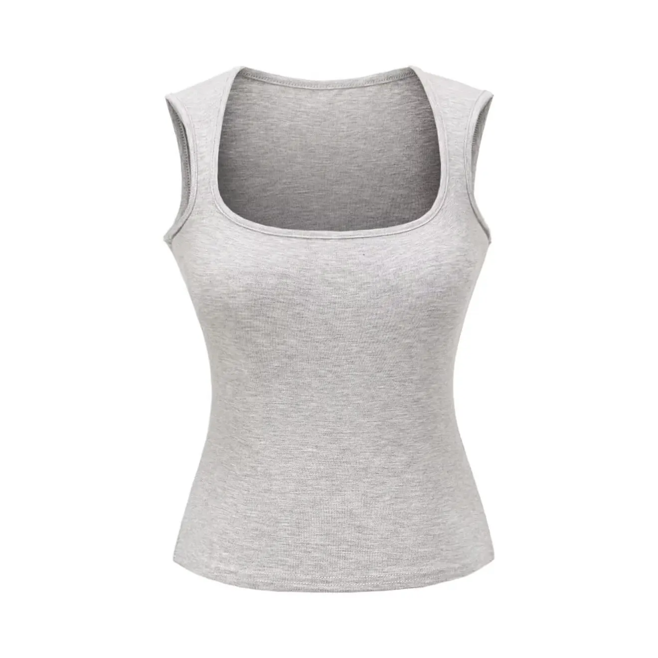 Slim Fit Knitted Strap Vest Women's Sexy Thin ort Sve Square Collar Base Layer Inner Wear Street Sle Summer 2025
Slim Fit Knitted Strap Vest Women's Sexy Thin ort Sve Square Collar Base Layer Inner Wear Street Sle Summer 2025