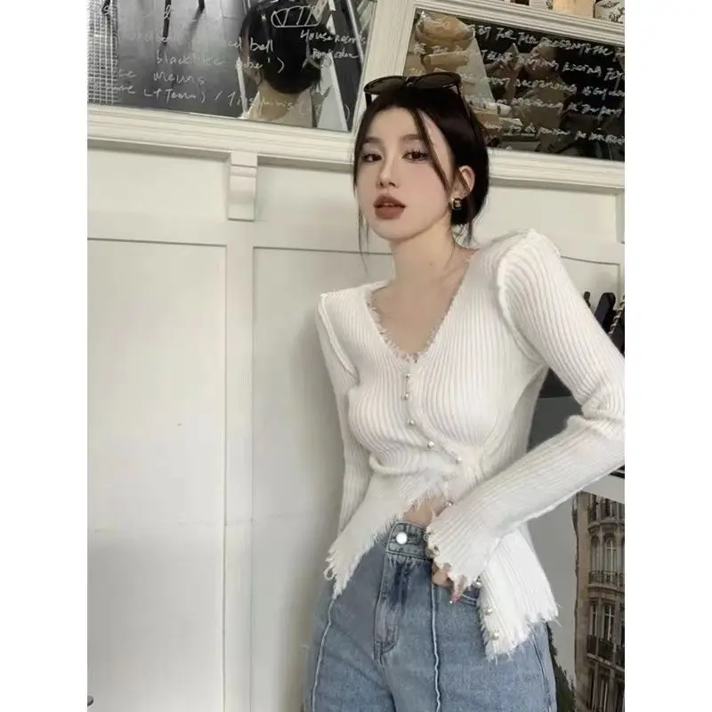 Women's Spring Autumn Fashion Round Neck Pullover Long sleeved Solid Color Bottom casual versatile Western style Commuter Tops
Women's Spring Autumn Fashion Round Neck Pullover Long sleeved Solid Color Bottom casual versatile Western style Commuter Tops