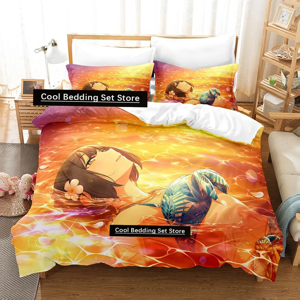 Hot Sale Kako Takafuji Bedding Set Cartoon Anime three-piece set Adult Kid Bedroom Duvetcover Sets 3D Kawaii Girl lit enfant
Hot Sale Kako Takafuji Bedding Set Cartoon Anime three-piece set Adult Kid Bedroom Duvetcover Sets 3D Kawaii Girl lit enfant