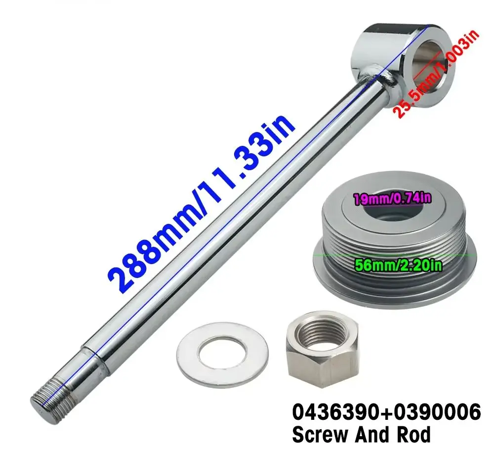 Tilt Tilm Assy Rod And Eye With Screw 0436390 For Johnson Evinrude Outboard OMC 90HP-225HP 0390006 Cap 1991&Up
Tilt Tilm Assy Rod And Eye With Screw 0436390 For Johnson Evinrude Outboard OMC 90HP-225HP 0390006 Cap 1991&Up