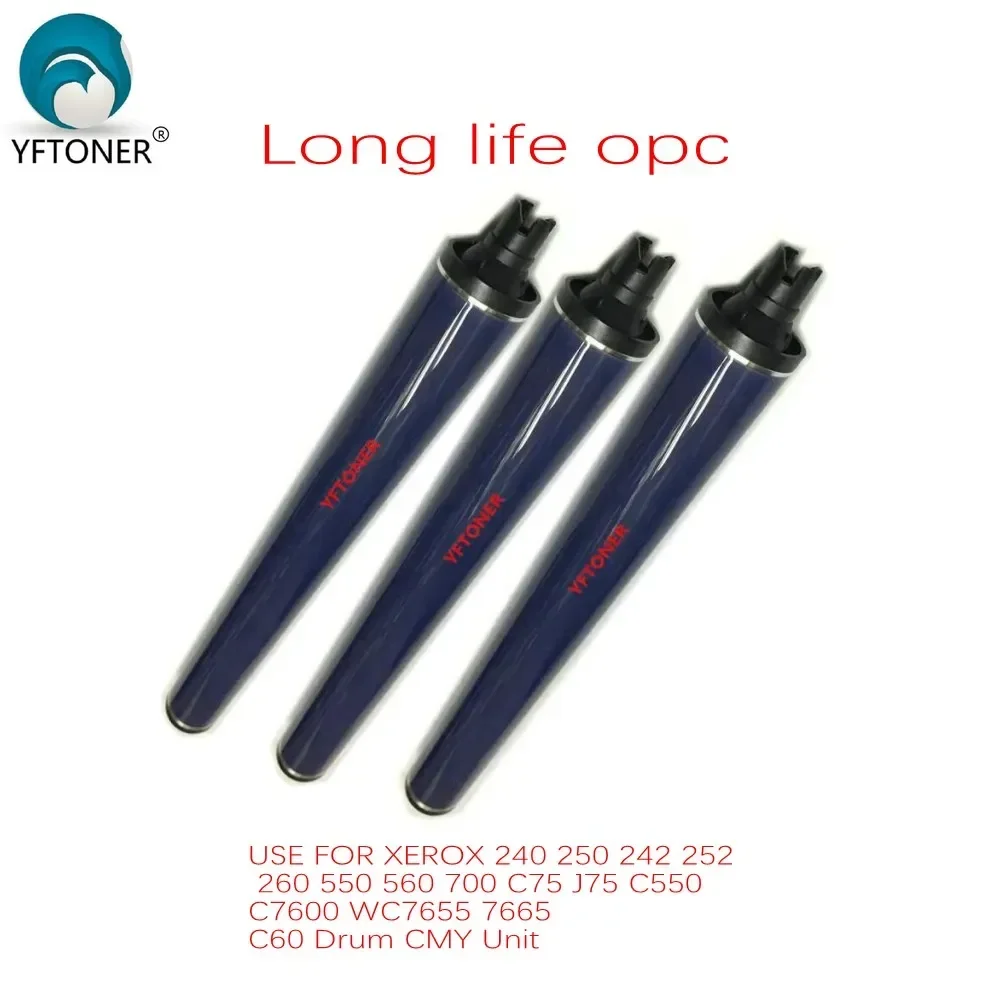 3PC DC240 Color Fuji OPC Drum for Xerox 560 242 250 240 252 260 550 700 C75 J75 C550 C7600 WC7655 7665 C60 C70 Drum Unit
3PC DC240 Color Fuji OPC Drum for Xerox 560 242 250 240 252 260 550 700 C75 J75 C550 C7600 WC7655 7665 C60 C70 Drum Unit
