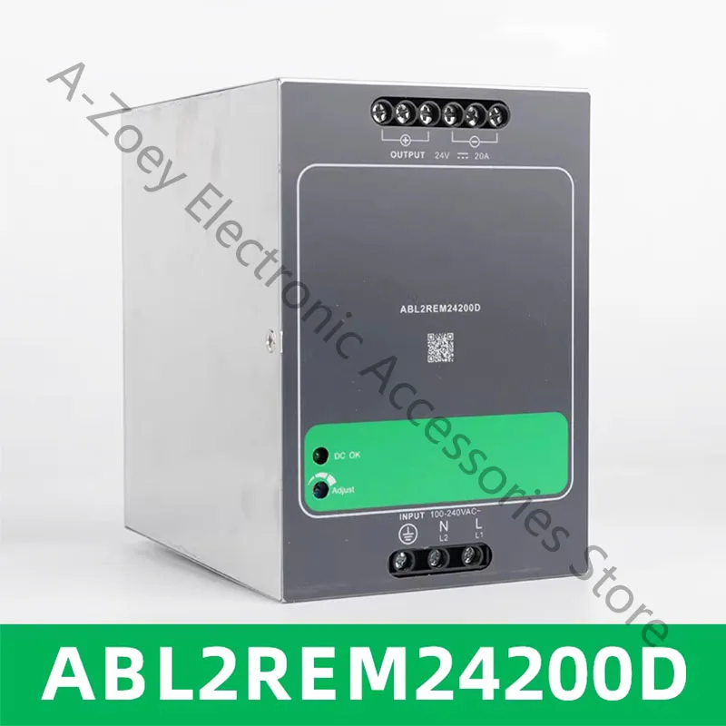 Brand new original Single phase rail power supply, power 480W, DC 24V output ABL2REM24200D
Brand new original Single phase rail power supply, power 480W, DC 24V output ABL2REM24200D