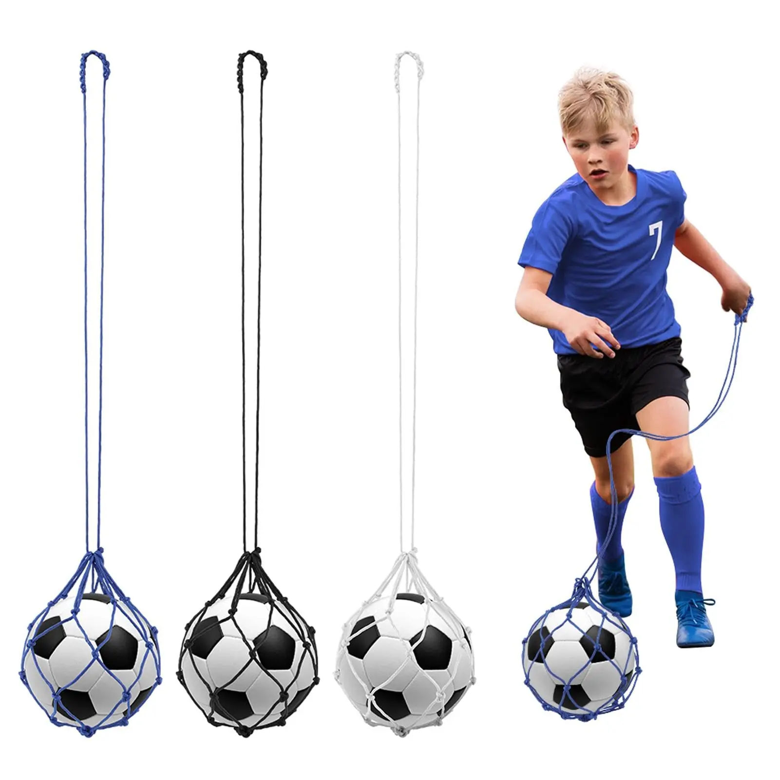 3pcs Football Training Belt Professional Youth Football Self Trainer Kick Net Pocket Net Soccer Ball Solid Mesh Basketball Bags
3pcs Football Training Belt Professional Youth Football Self Trainer Kick Net Pocket Net Soccer Ball Solid Mesh Basketball Bags