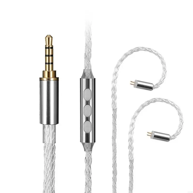 462E Headphone Cable Replacement 8Core Earphone Replacement Cable 2Pin 0.78mm Plug
462E Headphone Cable Replacement 8Core Earphone Replacement Cable 2Pin 0.78mm Plug