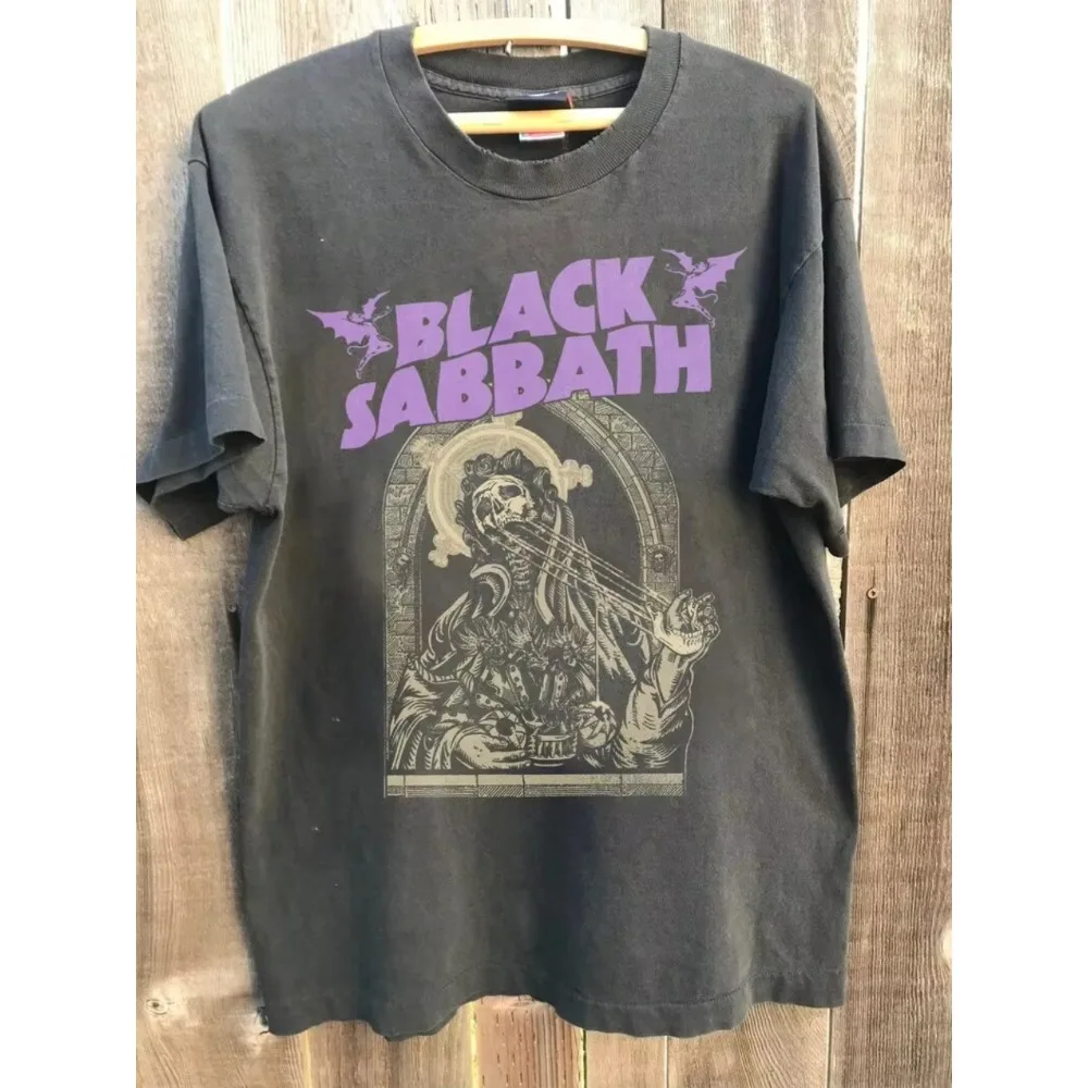 Black Sabbath Tshirt Black Sabbath Band Music American T-shirt Men's Fashion Street Hip-hop Rock Short-sleeved Women Cotton Top
Black Sabbath Tshirt Black Sabbath Band Music American T-shirt Men's Fashion Street Hip-hop Rock Short-sleeved Women Cotton Top