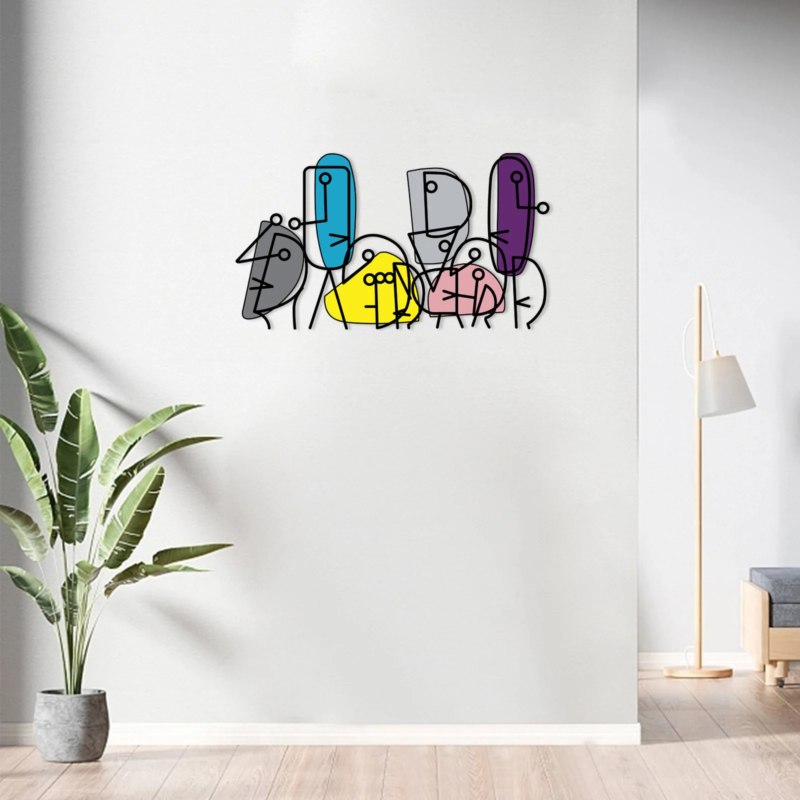 1PC Metal Wall Art Decor Colorful Wall Hanging Decor Home Decorations Accessories for Bedroom Bathroom Living Room
1PC Metal Wall Art Decor Colorful Wall Hanging Decor Home Decorations Accessories for Bedroom Bathroom Living Room
