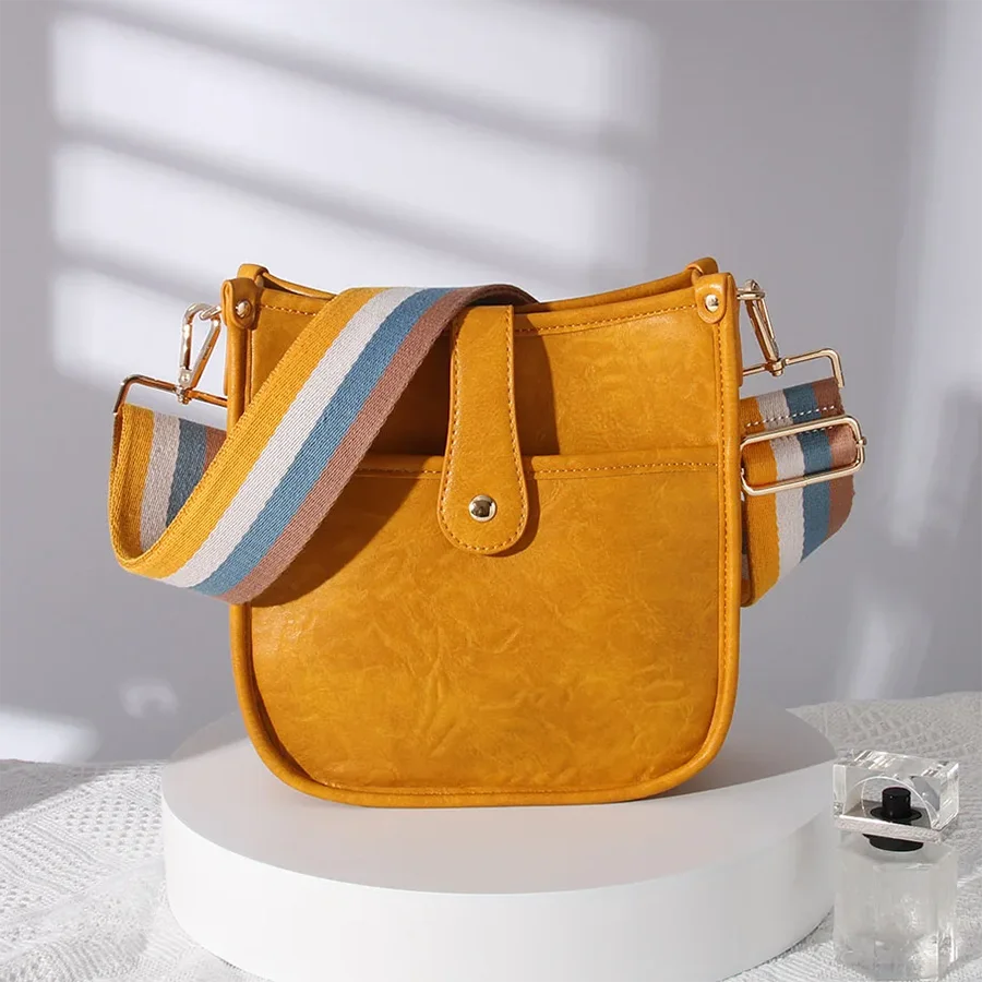 Fashion Vegan Shoulder Bag For Women Soft Leather Crossbody Messenger Bags Wide Strap Sac Casual Daily Large Capacity Handbag
Fashion Vegan Shoulder Bag For Women Soft Leather Crossbody Messenger Bags Wide Strap Sac Casual Daily Large Capacity Handbag