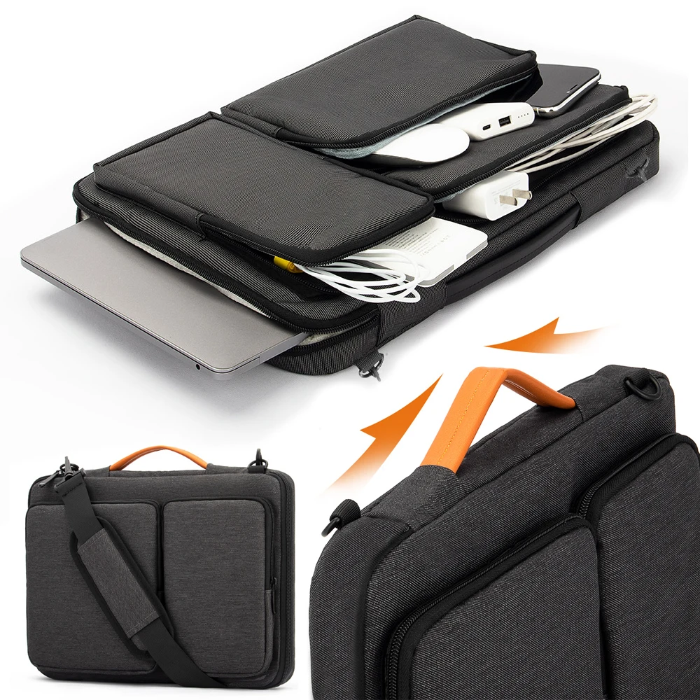Portable Laptop Bag 13 13.3 14 15.4 15.6 inch Travel Carrying Case Waterproof Notebook Handbag for Macbook Air Pro Shoulder Bag
Portable Laptop Bag 13 13.3 14 15.4 15.6 inch Travel Carrying Case Waterproof Notebook Handbag for Macbook Air Pro Shoulder Bag