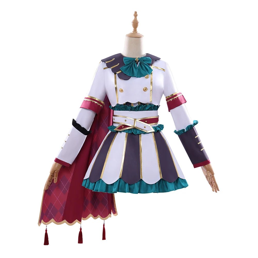 Uma Musume Pretty Derby Matikane Tannhauser Cosplay Costume Top Skirt Waist Belt Tassel Cape Horn Hat Outfit Halloween Carnival
Uma Musume Pretty Derby Matikane Tannhauser Cosplay Costume Top Skirt Waist Belt Tassel Cape Horn Hat Outfit Halloween Carnival