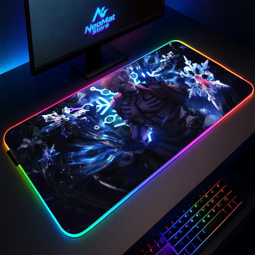 Led Mousepad Anime Gaming Room Accessory Glitter Carpet Mouse Pads Glow Mouse Mat Xl Rgb Glowing Keyboard Mat Anti-slip Flasher
Led Mousepad Anime Gaming Room Accessory Glitter Carpet Mouse Pads Glow Mouse Mat Xl Rgb Glowing Keyboard Mat Anti-slip Flasher