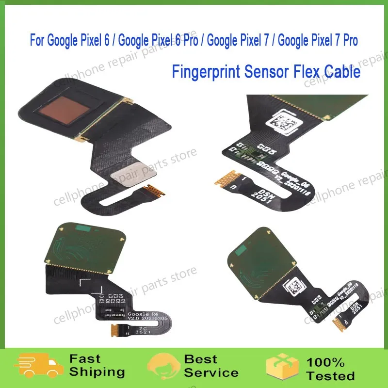 Оригинальный гибкий кабель датчика отпечатков пальцев для Google Pixel 6/Google Pixel 6 Pro/Google Pixel 7/Google Pixel 7 Pro
Оригинальный гибкий кабель датчика отпечатков пальцев для Google Pixel 6/Google Pixel 6 Pro/Google Pixel 7/Google Pixel 7 Pro