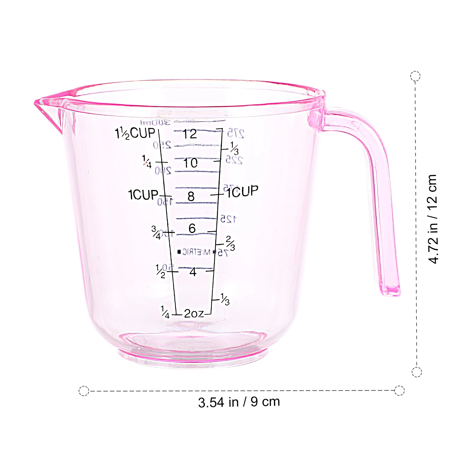 4 Pcs Plastic Measuring Cups Cylinder Graduated Beakers Liquid Measurement Tools Cooking Baking Laboratory
4 Pcs Plastic Measuring Cups Cylinder Graduated Beakers Liquid Measurement Tools Cooking Baking Laboratory