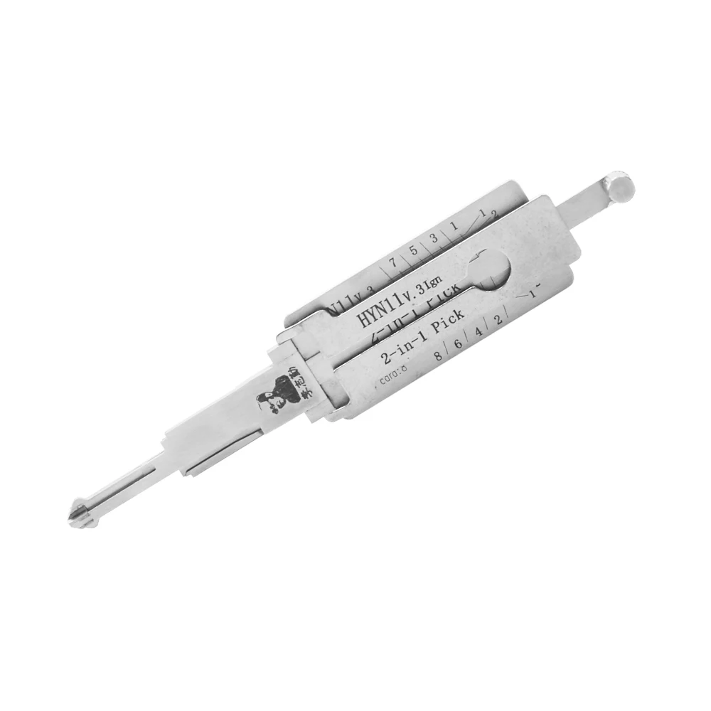HYN11 lishi 2in1 Tool for Hyundai Elantra Tucson Kia Car Ignition Lock Locksmith Supplies Repair Tools
HYN11 lishi 2in1 Tool for Hyundai Elantra Tucson Kia Car Ignition Lock Locksmith Supplies Repair Tools
