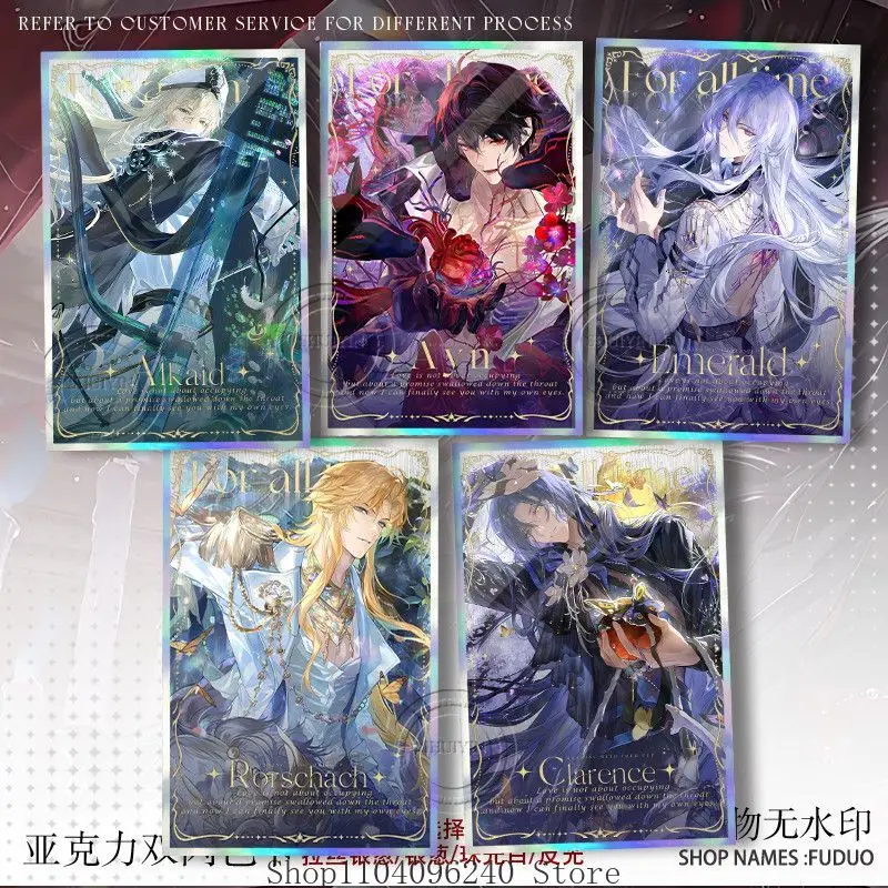 Lovebrush Chronicles Alkaid Anime Cosplay Color Paper Double Flash Color Card Acrylic Mascot Student Accessory Fans Gift
Lovebrush Chronicles Alkaid Anime Cosplay Color Paper Double Flash Color Card Acrylic Mascot Student Accessory Fans Gift