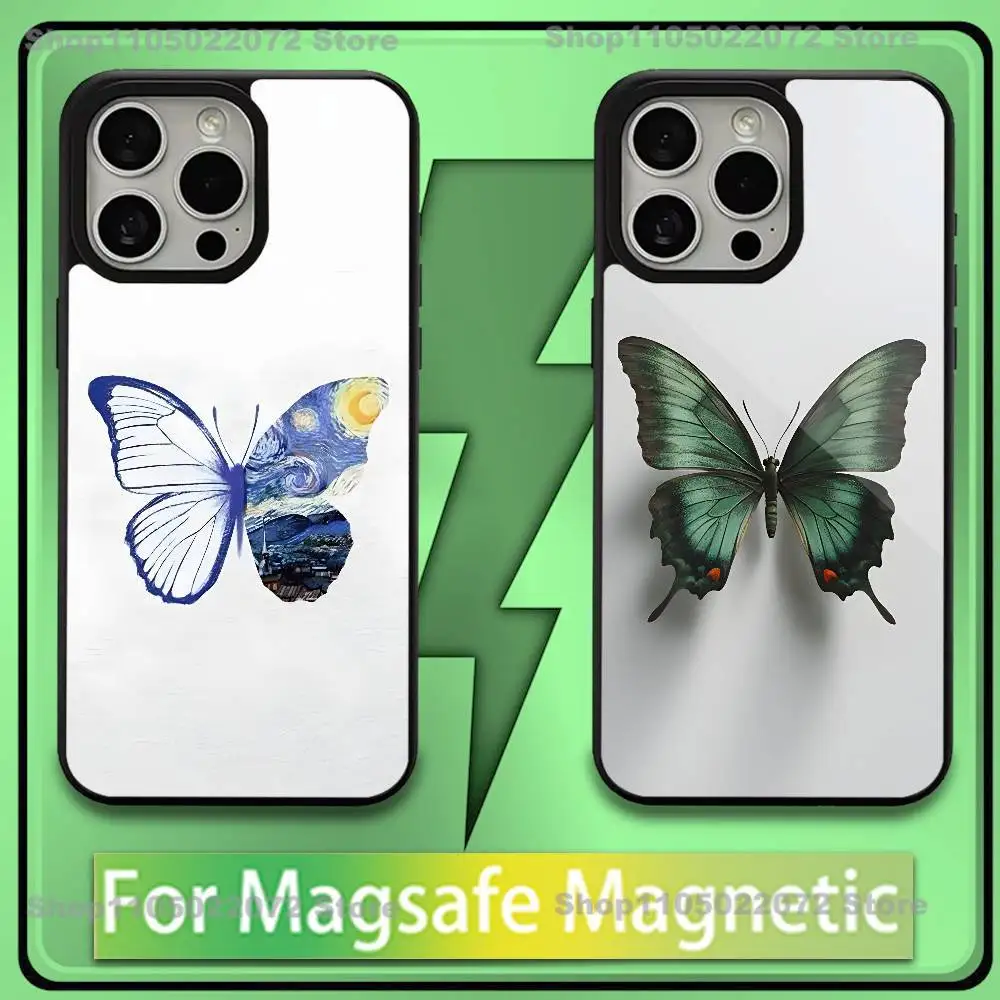Fashion Elegant Butterfly Phone Case For iPhone17,16,15,14,13,12,11,Plus,Pro,Max,Mini Soft Magesafe Magnetic Wireless Charge
Fashion Elegant Butterfly Phone Case For iPhone17,16,15,14,13,12,11,Plus,Pro,Max,Mini Soft Magesafe Magnetic Wireless Charge