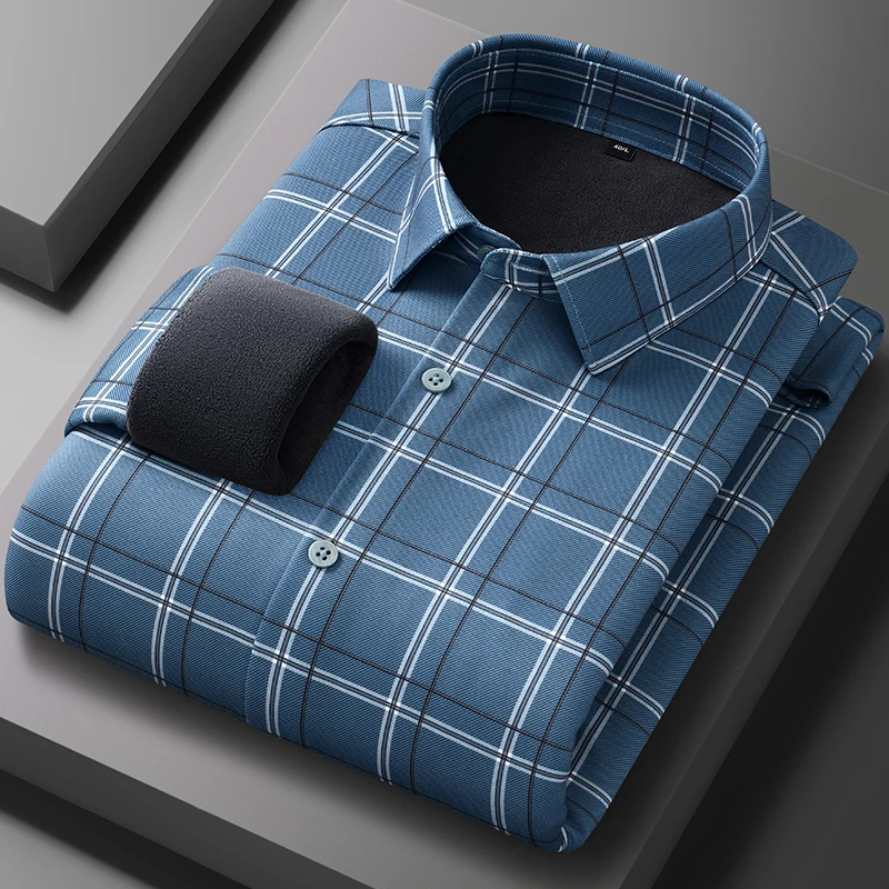 New in shirt hight quality winter warm ModaL long sleeve shirts for men slim fit casual shirt anti-wrinkle Thickened clothes
New in shirt hight quality winter warm ModaL long sleeve shirts for men slim fit casual shirt anti-wrinkle Thickened clothes