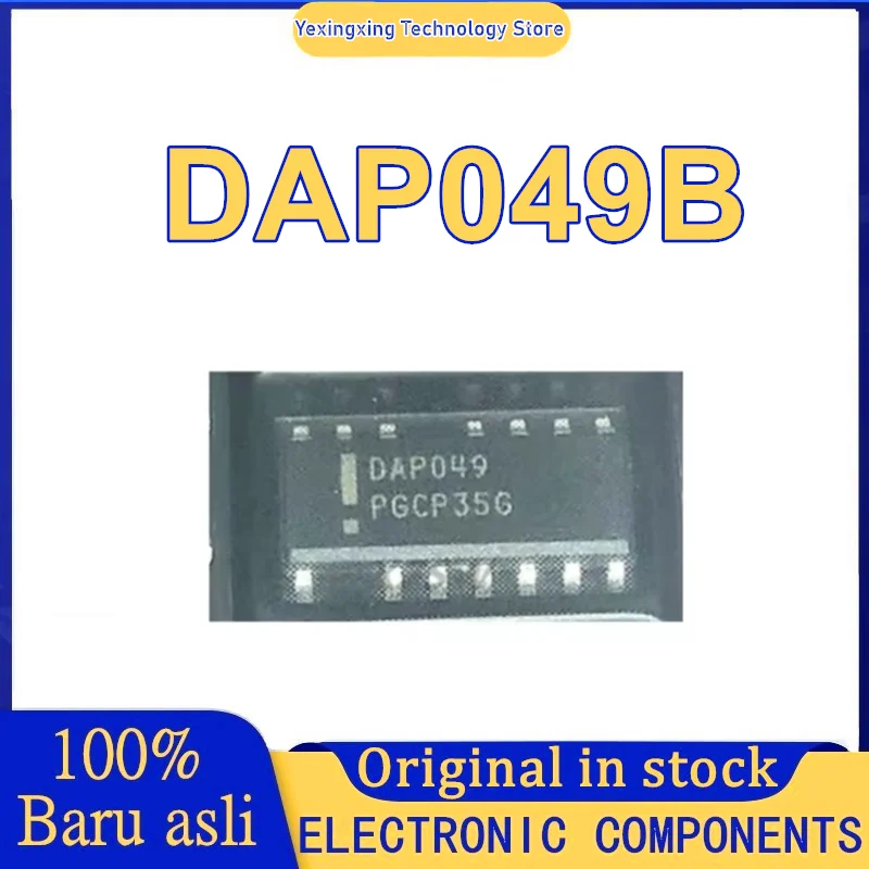 5 шт. DAP049 DAP049B sop-14 микросхема 100% новый оригинал на складе
5 шт. DAP049 DAP049B sop-14 микросхема 100% новый оригинал на складе